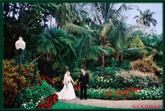 Bride at Sunken Gardens